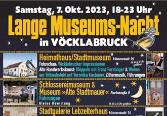 Foto für Lange Museumsnacht Vöcklabruck