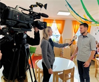 Andreas Hager, Kindergartenleiter, im Interview mit TV1